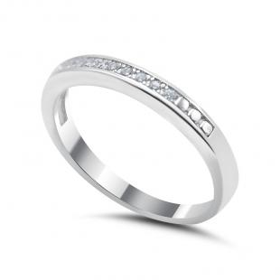 Серебряное кольцо<br> 2111329937A, куб.цирконий